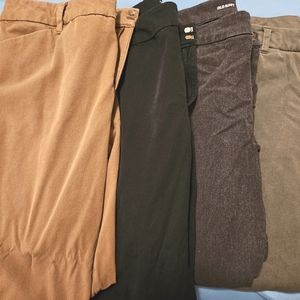 Old Navy High Rise Pixie Pant Lot of 4 Size 20